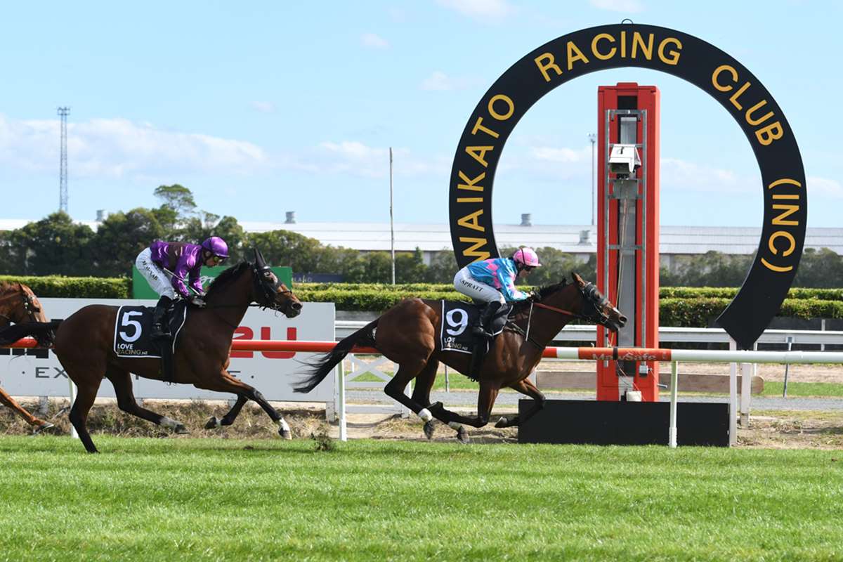 Winning at Te Rapa on 16th April 2022