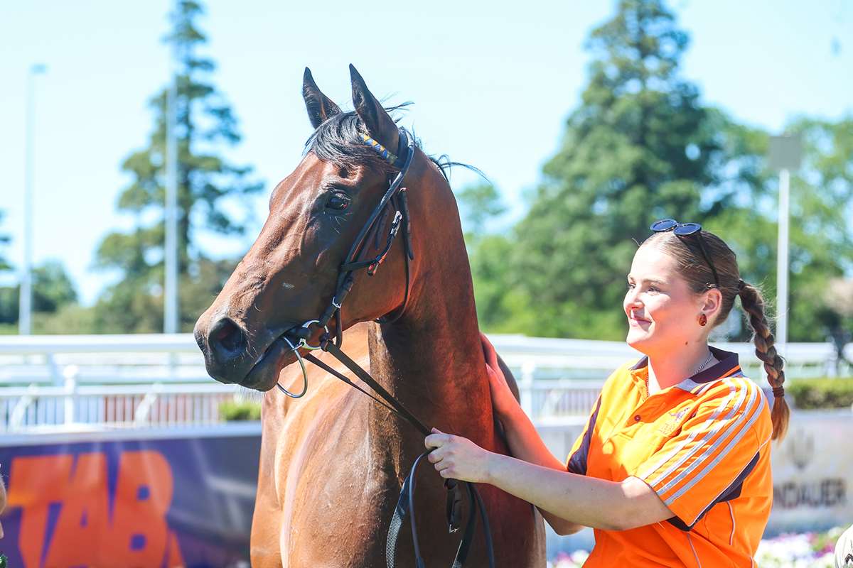 Out of the Blue wins at Riccarton on 25 October 2025