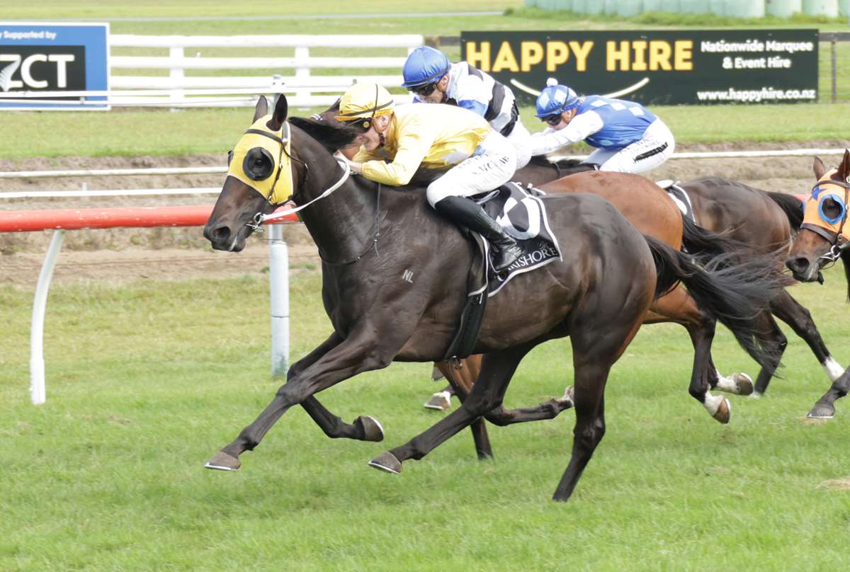 Omega Boy wins at Tauranga on 14 March 2026